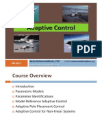 Adaptive Control: Course Overview