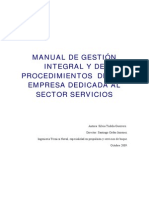 Manual de Gestion Integral y Procedimientos PDF