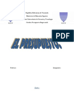 Presupuesto Empresarial