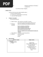 Download Detailed Lesson Plan by Mark Pasang Dela Cruz SN230274527 doc pdf