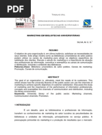 Marketing Em Bibliotecas Universitarias