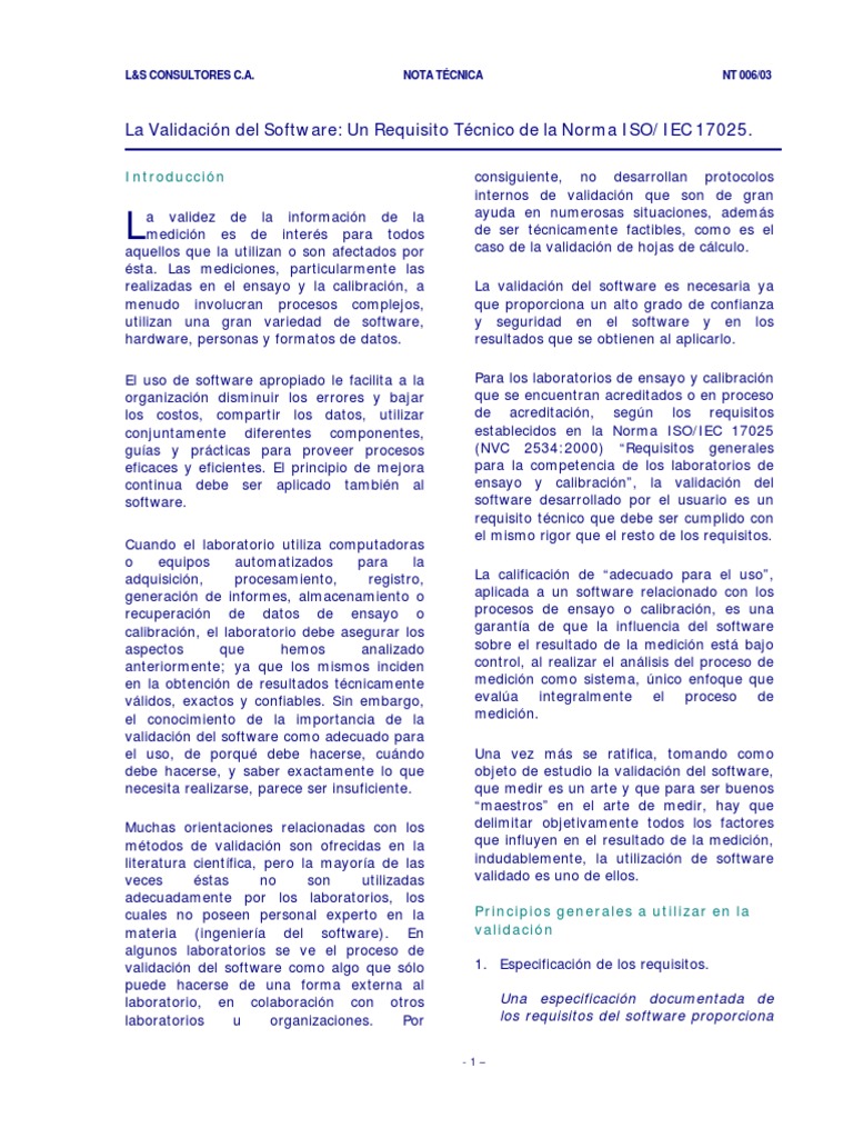 Validacion de Software | PDF | Proceso de desarrollo de software | Software
