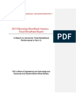 FCC's 2014 Fixed Measuring Broadband America Report