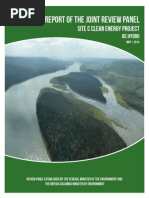 Report of the Joint Review Panel