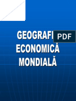 Geografie Economica