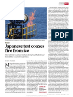 Japanese Test Coaxes Fire From Ice