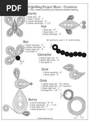 QuillIng Creatures