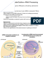 RNA Processing