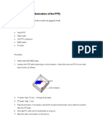 Sonication of Used PTP