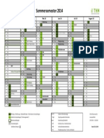 Terminplan SoSe2014