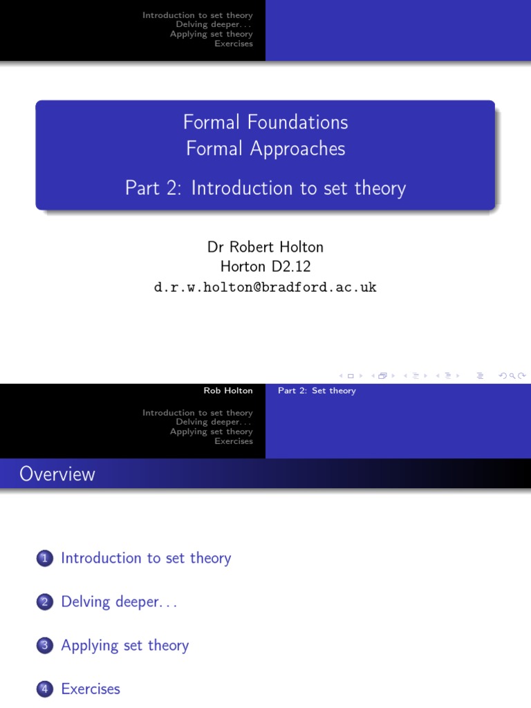 Part 2 introduction to set theory pdf real number empty set