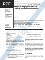 NBR 11767_86 (EB-1757) - CANC - Tanque de Carga Para Transporte Rodoviário de Ácido Nítrico a Granel - 7pag