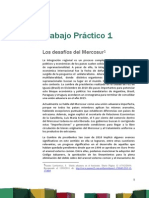 Trabajo Práctico #1. Los Desafíos Del Mercosur