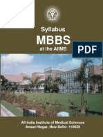 AiimsSyllabus MBBS India