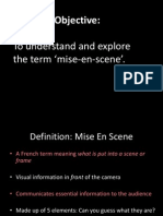 Mise en Scene