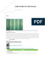 Cómo Hacer Moldes de Fibra de Vidrio Baratos para Yeso