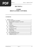 S6 Regulatory Control