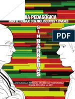 Sin Barreras, Cada Vez Más Cerca La Sexualidad Ejercicio de Libertad y Autonomia Adolescentes