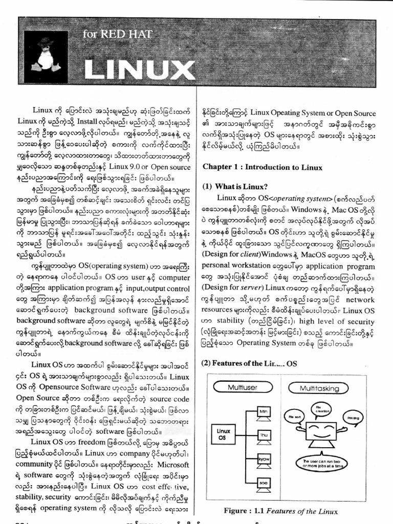 Linux Myanmar Language | PDF | Access Control | Crime Prevention