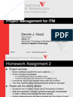 ITM x71 - Lect 7 - Schedule Management