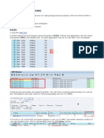 Backlog in Background Processing: Sap Gui