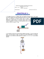 Física I - Documento de la UNEXPO sobre equilibrio de fuerzas y momentos