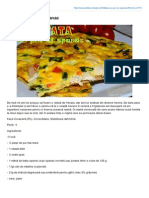 Retete-Dukan - Ro-Frittata Cu Pui Si Spanac