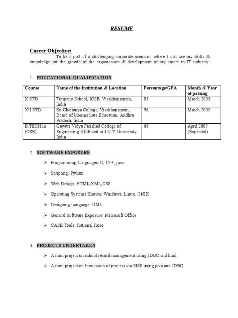 My Resume | PDF | Software | Computing
