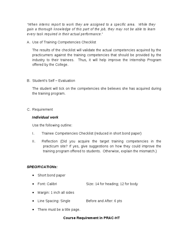 Training Competencies Report New | PDF | Career & Growth