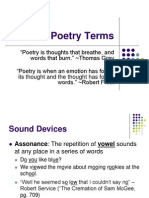 Poetry Terms Guide
