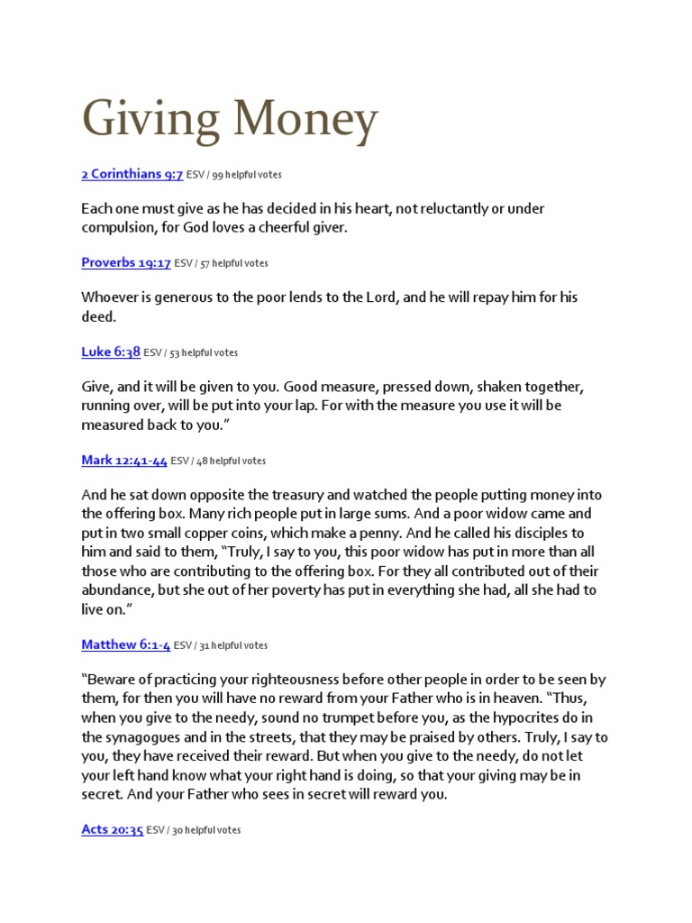 What Does the Bible Say About Lending Money Book Of Deuteronomy Loans