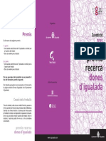 Premi Recerca Dones Igualada 2015