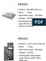 RBS Ericsson Power Technical Spec