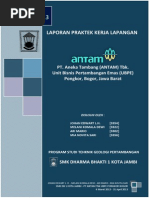 Download Laporan PKL PT Antam UBPE Pongkor - Johan Edwart by Johan X-Edwart Lesmana Hutabarat SN230391921 doc pdf