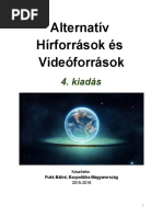 Download Alternatv Hrforrsok s Videforrsok 4 kiads by Exopolitika Magyarorszg SN230392220 doc pdf