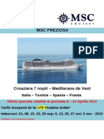 96 Ore de Vanzari MSC Cruises MSC Preziosa 468