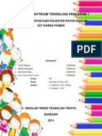 Laporan Praktikum Teknologi Pencapan 1