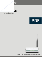 Tenda Wireless Router - User Guide English