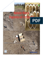 ABONO Nutrición Mineral Diagnostico de Fertilización Por Ing. Agr. Rubén Toledo Del F.C.a.-u.N.C.