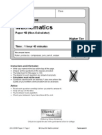 2012 Edexcel Higher B Paper 1