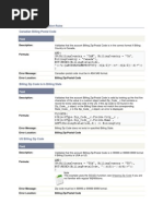 Validation Rules Examples