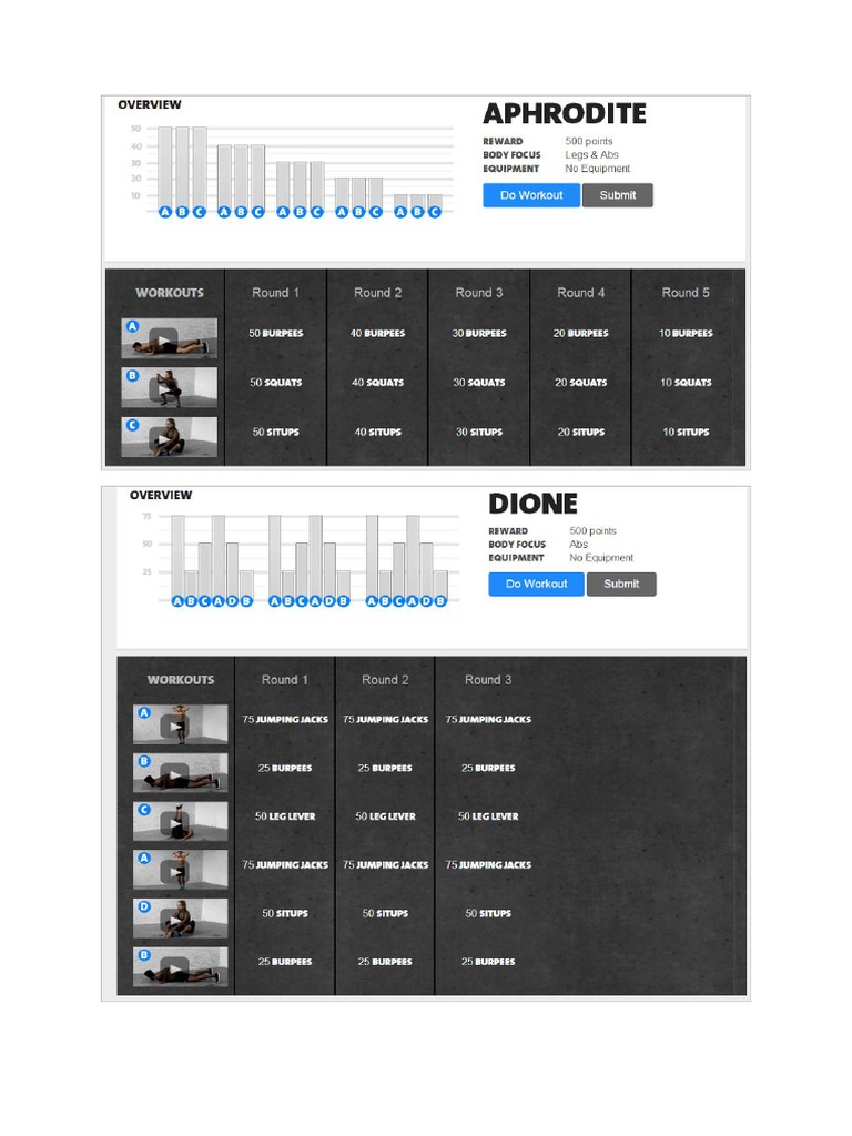 Sample Workout | PDF
