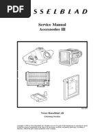 Hasselblad Manual Accessoires PDF | PDF | Flash (Photography) | Camera