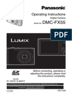 Panasonic Lumix DMC-FX55 Operating Instructions