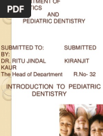 Download  Introduction to Pediatric Dentistry by dr parveen bathla SN230427187 doc pdf
