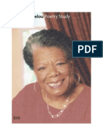 Maya Angelou Poetry Study