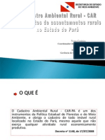 O Cadastro Ambiental Rural em Projetos D