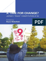 A Time For Change?: Japan's "Peace" Constitution at 65