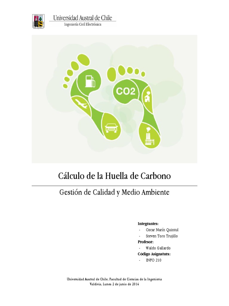 Huella de Carbono PDF | PDF | Huella de carbono | Efecto invernadero