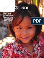 MDGs Post-2015 Development Agenda - Goals, Targets and Indicators - Special Report